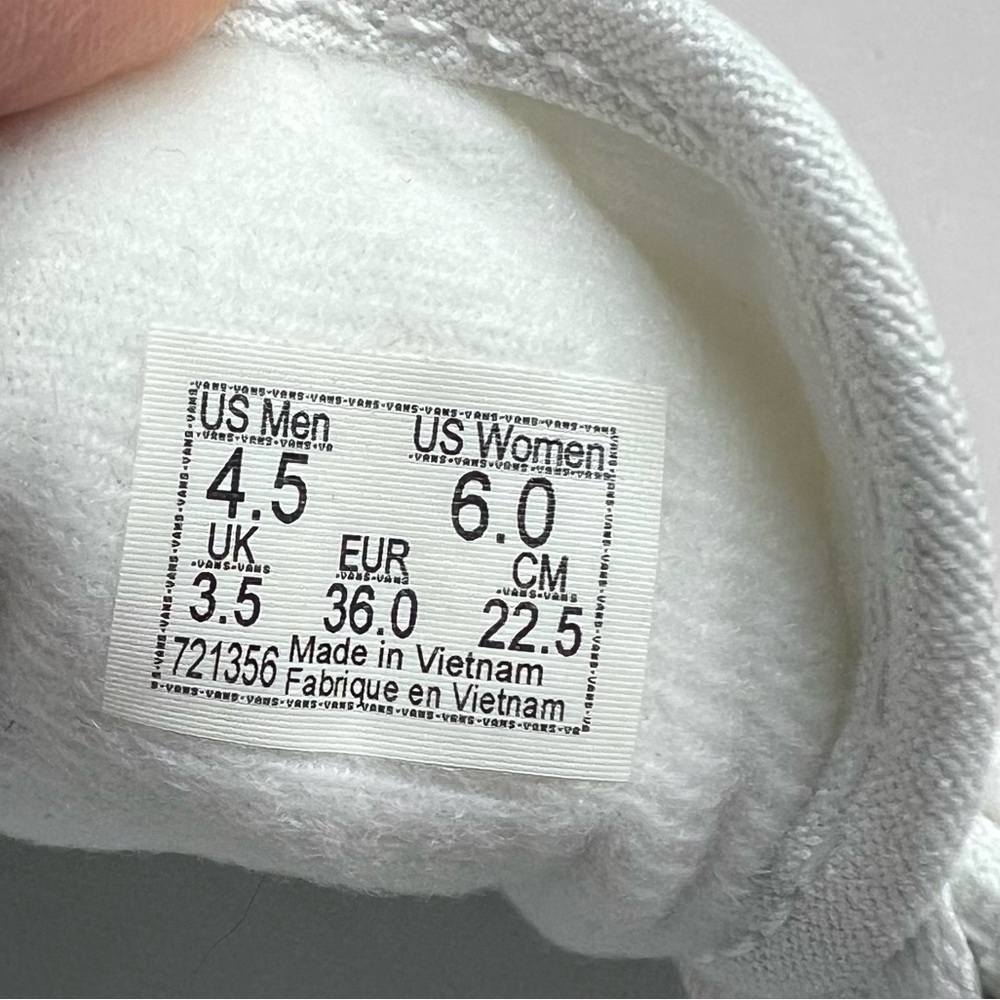 Vans Platform Custom Painted Sneakers Size 6 - image 8